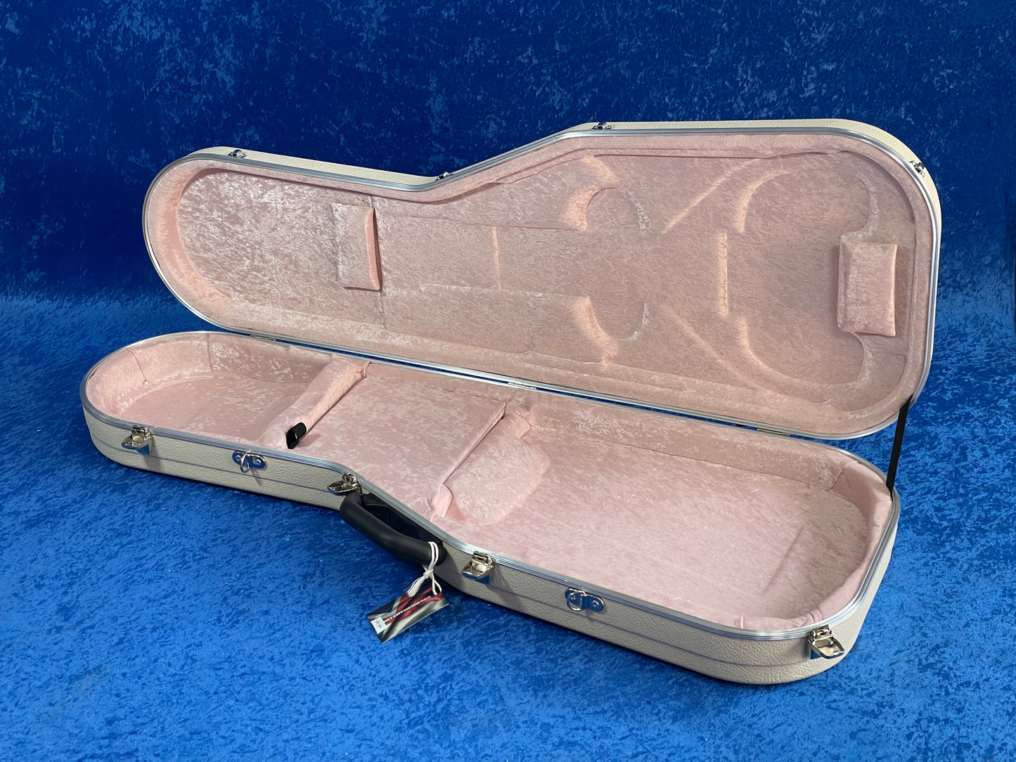 Limited Custom Shop PRO-II EF Fender® Strat/Tele Style Case - Ivory / Shell Pink