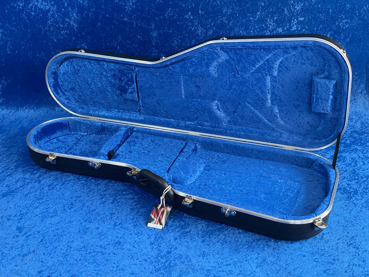 Limited Custom Shop PRO-II EF Fender® Strat/Tele Style Case - Smooth Black / Blue